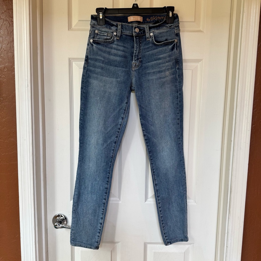 7 For All Mankind Women's Denim Skinny Jeans